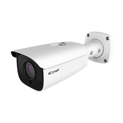 Serie Advance - Telecamera IP big bullet 4MP, ottica varifocale 2.8-12mm, contenitore alluminio IP67, alimentazione 12V e PoE, ONVIF