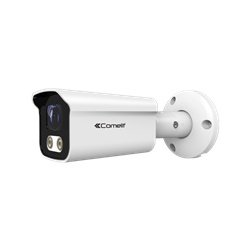 Serie Smart - Telecamera IP bullet 4K, ottica fissa 3.6mm, IR 20m, video analisi, contenitore alluminio IP66, ONVIF