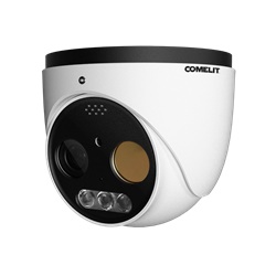 Serie Advance - Telecamera turret termica bispettrale 256x192, ottica fissa 3.2mm, rilevamento temperatura, IP66