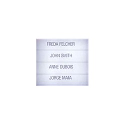 Serie Quadra - 4 pulsanti singoli per pulsantiera, confezione 4 pezzi