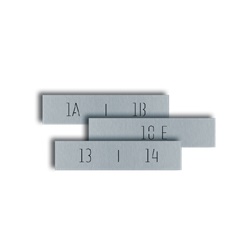 Serie Ultra - Pulsante doppio Full Metal, piano 7° A-B inciso retroilluminato, alluminio anti-UV