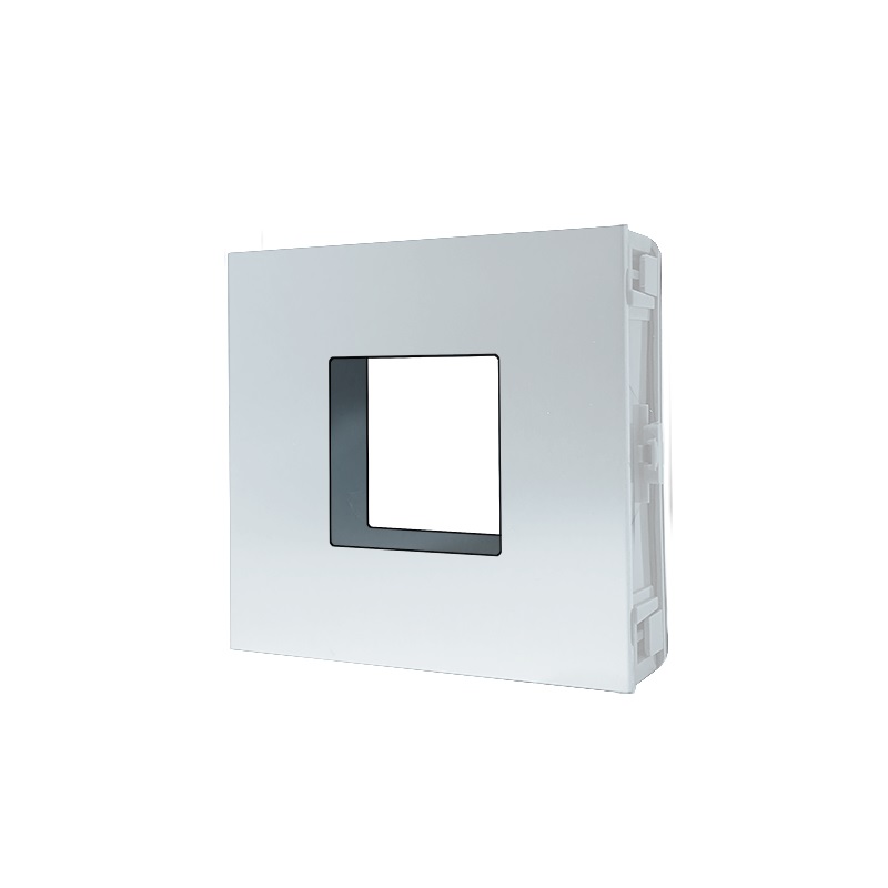 Serie Ultra White - Modulo lettori controllo accessi, foro 40x40mm, bianco RAL9016