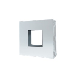 Serie Ultra White - Modulo lettori controllo accessi, foro 40x40mm, bianco RAL9016