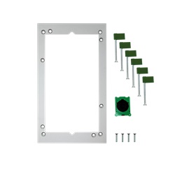 Serie Ultra - Kit fissaggio cartongesso pulsantiera 1 modulo