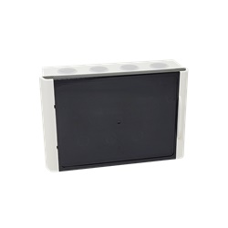 Modulo indirizzato 2 ingressi + 2 uscite relè, isolatore, box grande 178x128x58mm, IP65, EN54-17/18