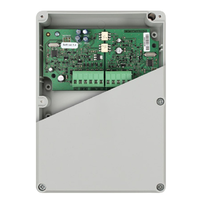 Modulo indirizzato interfaccia zona convenzionale, alimentazione 24V, box 178x128x58mm, IP55, EN54-17/18