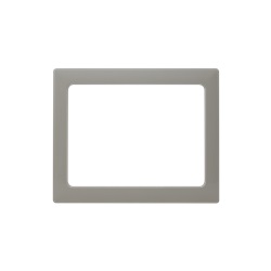 Serie LogiFire - Kit montaggio ad incasso per ripetitore 41CPR100, installazione parete integrata