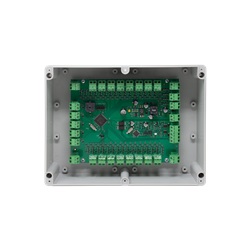 Modulo mimic panel 32 LED per centrali, indicazione zone/eventi, montaggio frontale, configurabile