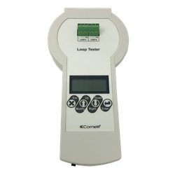 Strumento test loop, trova corto/aperto con posizione, misura V/R, conta dispositivi, indirizzamento ID/IS, multilingua, alimentatore incluso