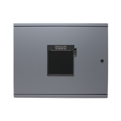 Serie LogiFire - Stampante termica per centrale 41CPE118, 170mm/s, RS232, box metallico 430x330x150mm, 100-240VAC indipendente, EN54-13