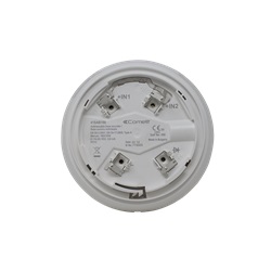 Serie LogiFire - Base sirena indirizzata, montaggio diretto rivelatore, 32 toni + 2 livelli da centrale, base 41RBX020, isolatore, EN54-3/17