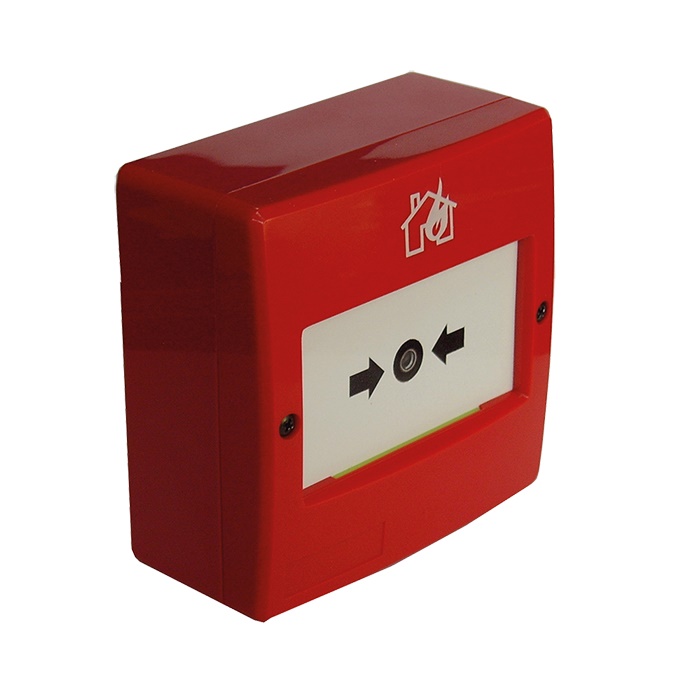 Pulsante allarme ATEX, barriera 48BAZ000, finestra pressione, 13-28VDC, EN60079
