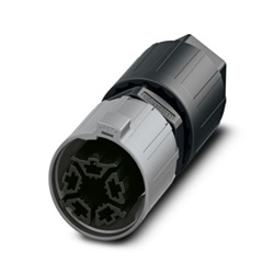 QPD P 4PE6,0 12-20 BK CONNETTORE