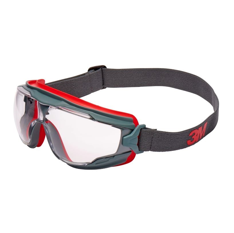 3M™ Goggle Gear™ 500 Occhiali a mascherina, trattamento anti-appannamento/rivestimento antigraffio Scotchgard™