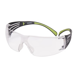 Occhiali protezione 3M SecureFit 400 leggeri 19g policarbonato antigraffio anti-appannamento design avvolgente uso elettricisti
