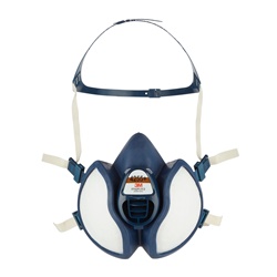 3M 4255+ semimaschera riutilizzabile filtri integrati A2P3 R D protezione gas vapori particolato comfort elevato