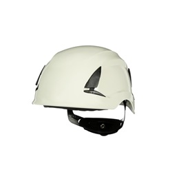 3M™ SecureFit™ Elmetto, X5501NVE-CE, non ventilato, bianco, marchio CE, 4 unità/cartone