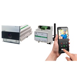 Serie Ultra - Kit base impianto video SB2 connesso, modulo UT2020 + K1406 inoltro smartphone, 1 anno