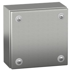 Cassetta industriale in acciaio inox, Spacial SBX, 150x150x80 mm, IP66