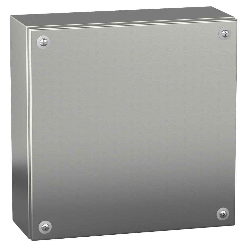 Cassetta industriale in acciaio inox, Spacial SBX, 200x200x80 mm, IP66