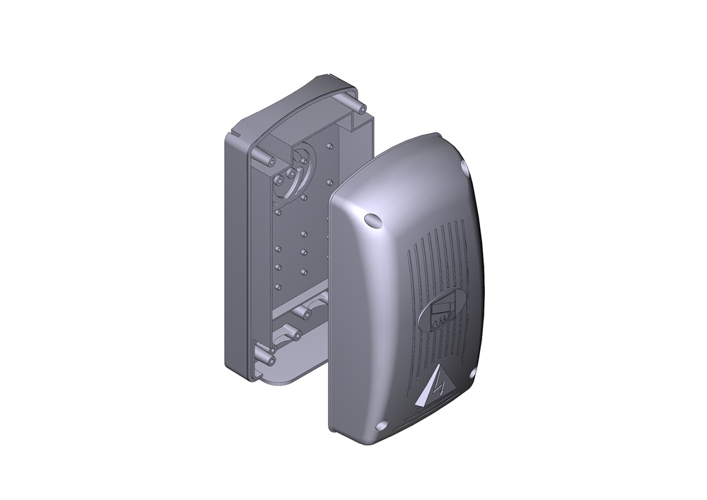 COPERCHIO E BASE QUADRO GRIGIO 225X