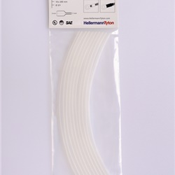 Termorestringente 3:1 poliolefina flessibile isolamento protezione cavi cablaggi sacchetto 10 spezzoni 200 mm