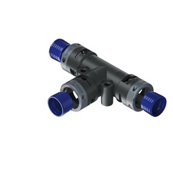 Raccordo T Nero Ip68 12-12-12