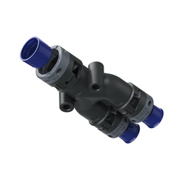 Raccordo Y Nero Ip68 12-10-10