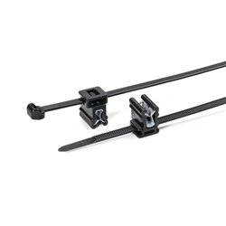 Fascetta fissaggio bordo lamiera 1-3 mm preassemblata EdgeClip per cablaggio industriale e automotive