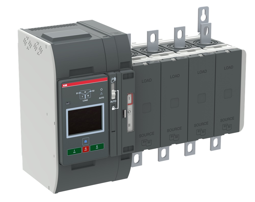 Interruttore automatico trasferimento TruONE 315A I-0-II industriale modulare alta affidabilità