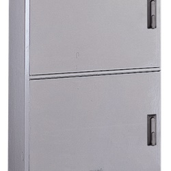 Armadietto vetroresina CVL2 parete linea Conchiglia
