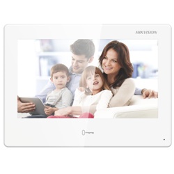 Monitor interno IP 7 touch screen Android con funzione hands-free e controllo accessi per ambienti residenziali e commerciali