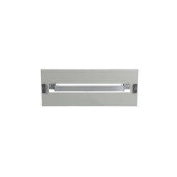 Modulo DIN rail 200x512x230 mm con guida fissa per installazioni elettriche industriali e civili