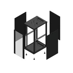 RACK CUSTOM 26U 600X800 NERO