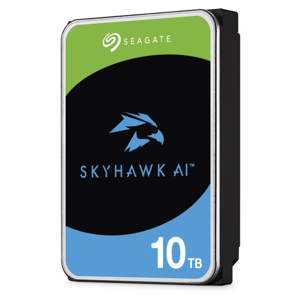 HDD videosorveglianza SKYHAWK 10TB alta capacità prestazioni continue