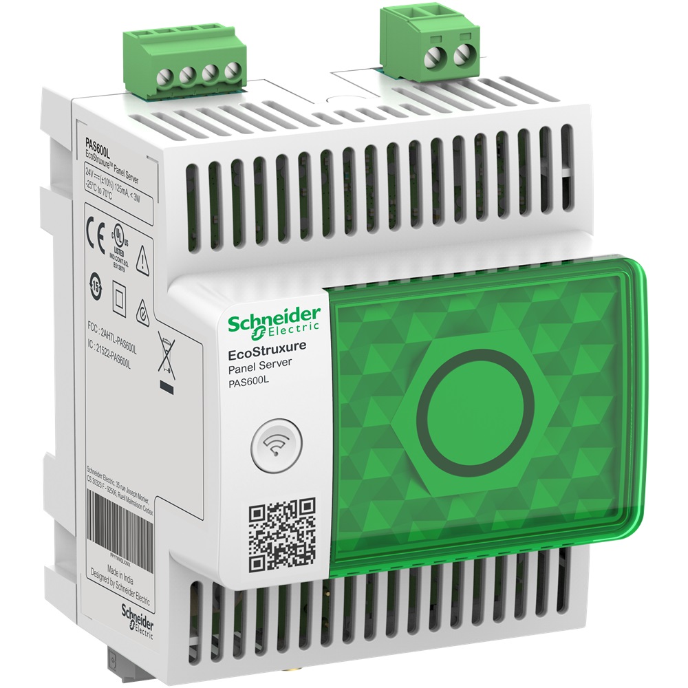 EcoStruxure Panel Server - Universal concentratore wireless e gateway modbus, 2DI,  24 VDC