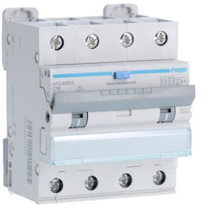 DIFF MAGN 4P 300MA AC 16A 10KA C 4M