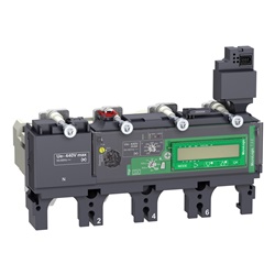 Sganciatore elettronico MicroLogic 7.3E 400A 4 poli con protezione differenziale e misuratore energia per ComPacT NSX 400/630