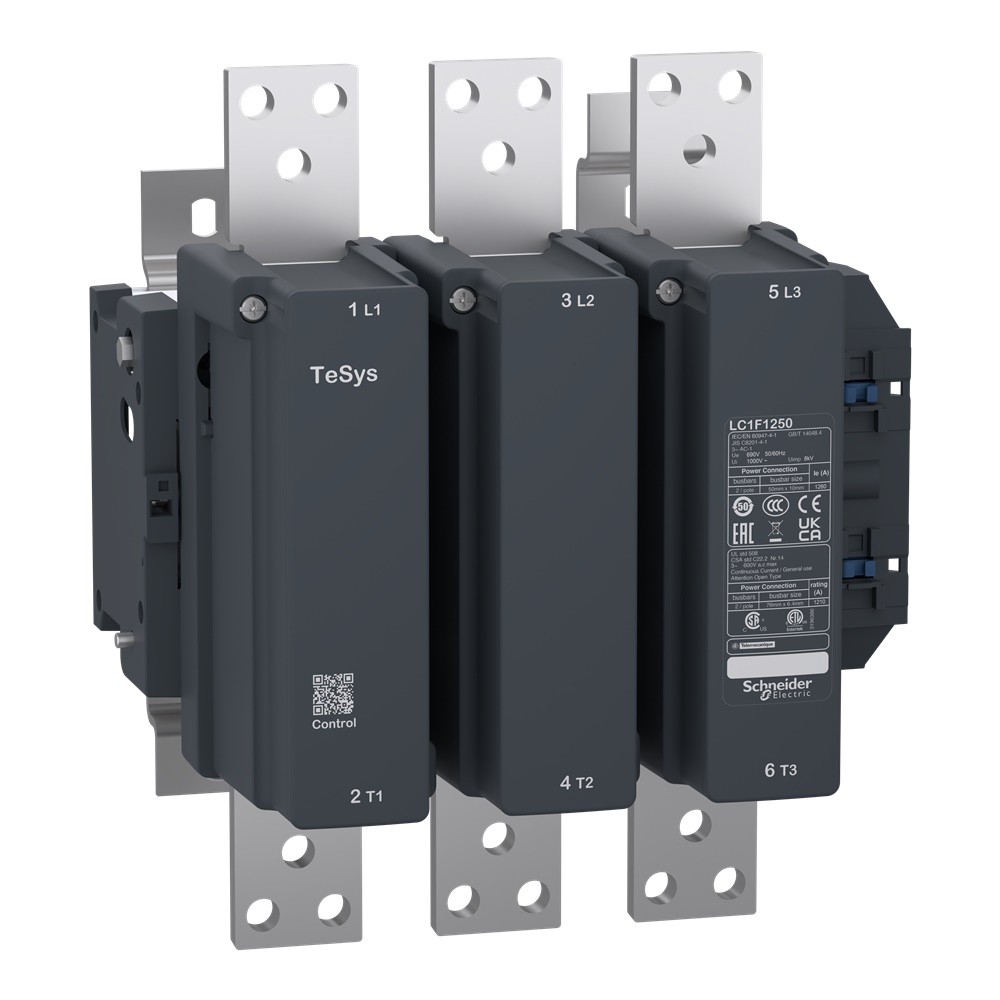 Contattore TeSys F - 3P (3 NA) - AC1 - <= 440 V 1260 A - 110 Vca