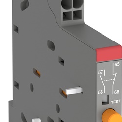 Contatti ausiliari SK1-11K 1NO+1NC con terminali Push-In per segnalazione interruttori modulari