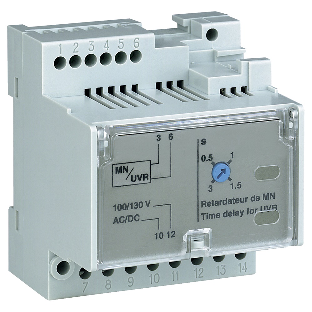 Bobina minima tensione MN regolazione 380/480 Vca per controllo elettrico