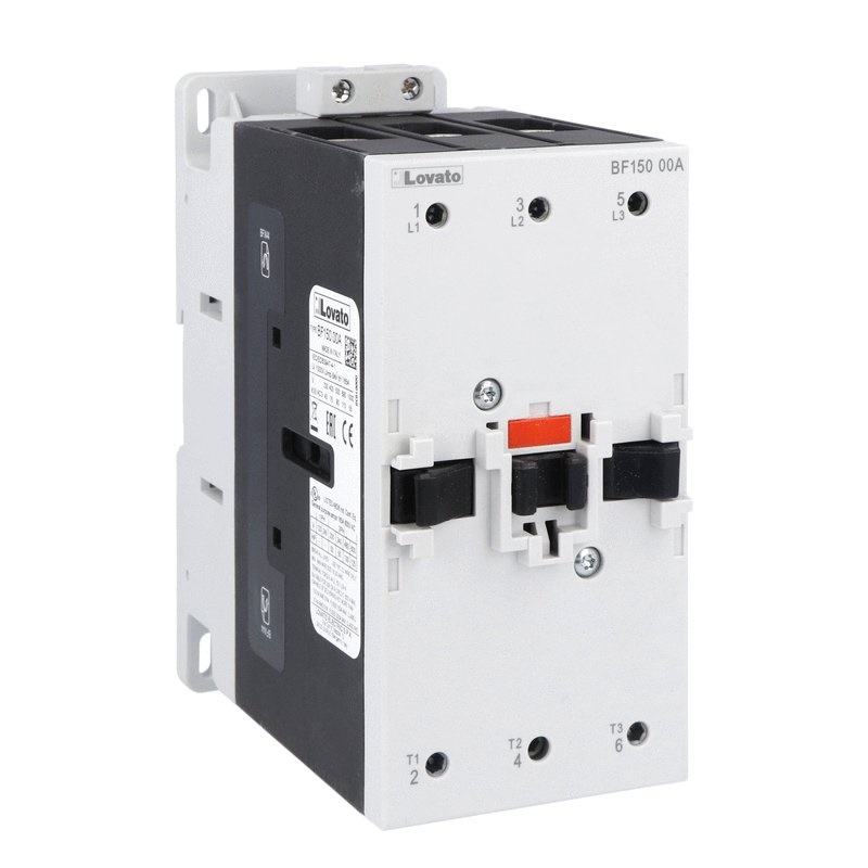 Contattore tripolare 3 poli 150A AC3 bobina 230VAC 50/60Hz uso industriale