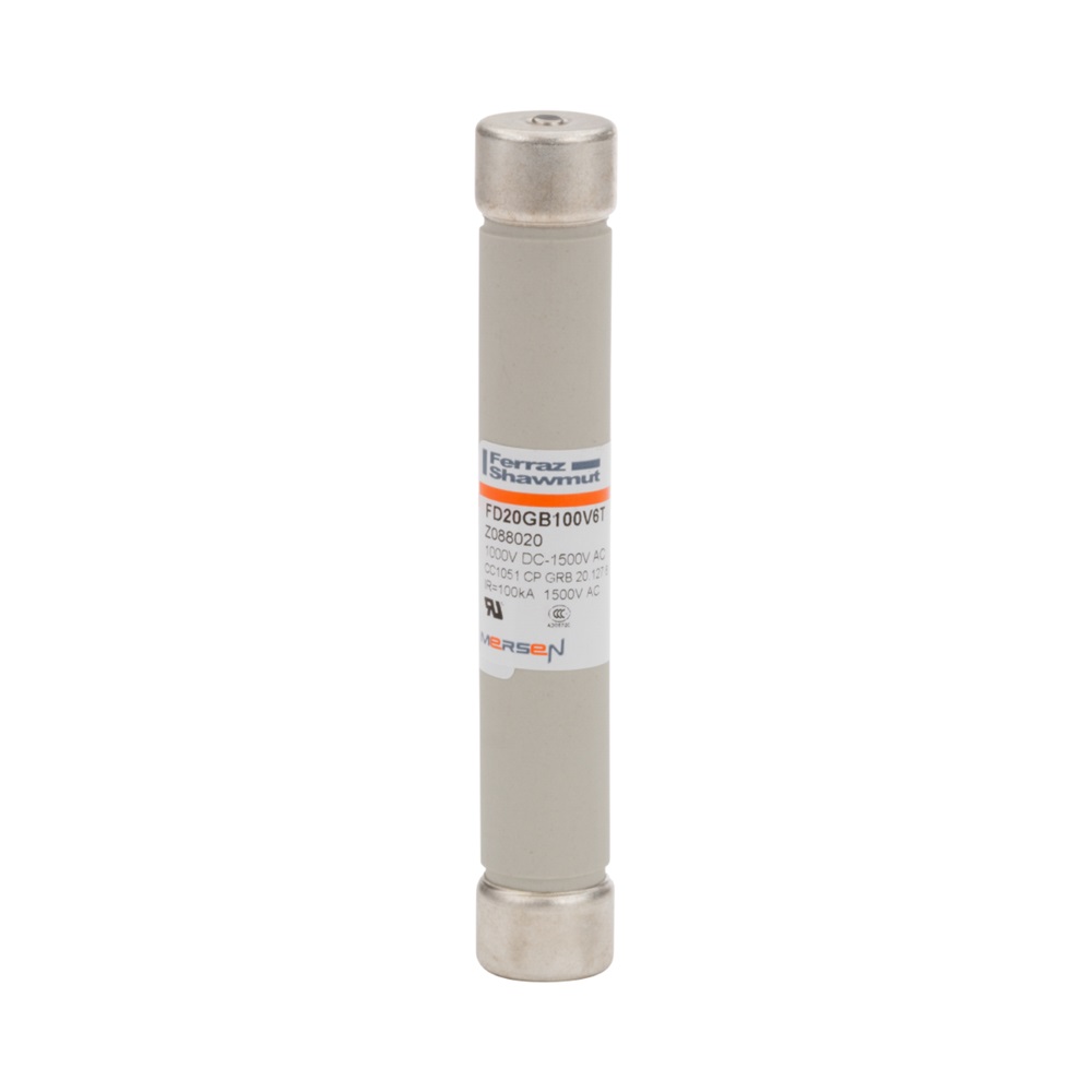FUSIBILE 20X127 1000V DC 6A CON PER