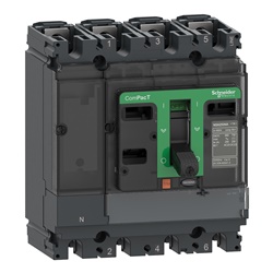 Sezionatore ComPacT NSX160NA 4 poli corrente termica 160A per distribuzione elettrica