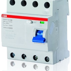 Interruttore differenziale quadripolare F204 63A 30mA Tipo F protezione impianti elettrici