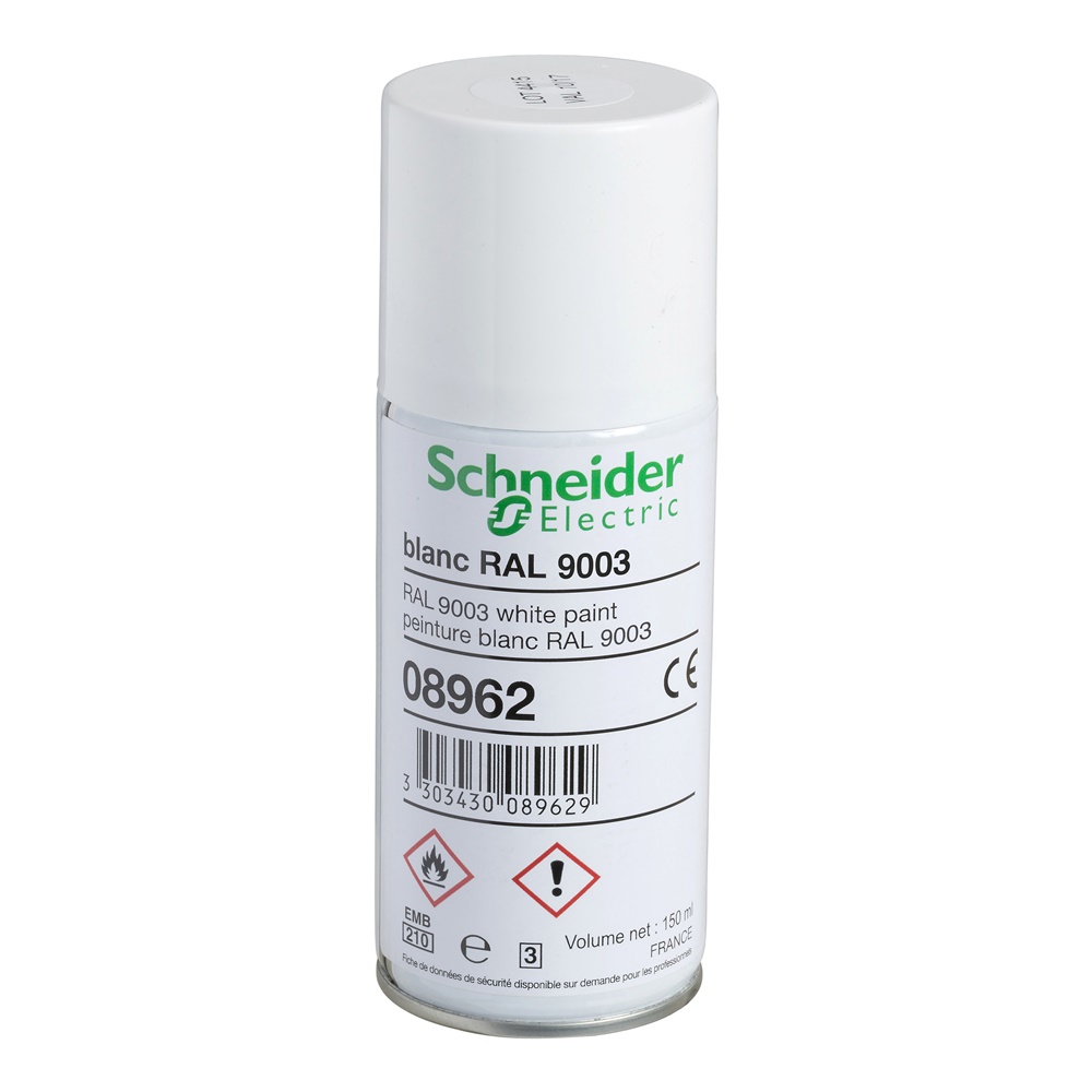 Bomboletta spray vernice bianca RAL 9003 ritocco per armadi PrismaSeT 15 ml