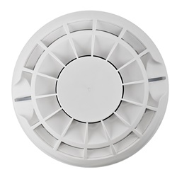 Rivelatore calore convenzionale termovelocimetrico, soglia 58°C classe A1R, 2 LED 360°, EN54-5