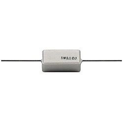 Resistenza a filo 5 watt 1 ohm compatta per applicazioni elettriche precise e durature