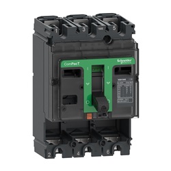 Circuit breaker basic frame, ComPact NSX160E, 16kA at 415VAC 50/60 Hz, 160A, without trip unit, 3 poles