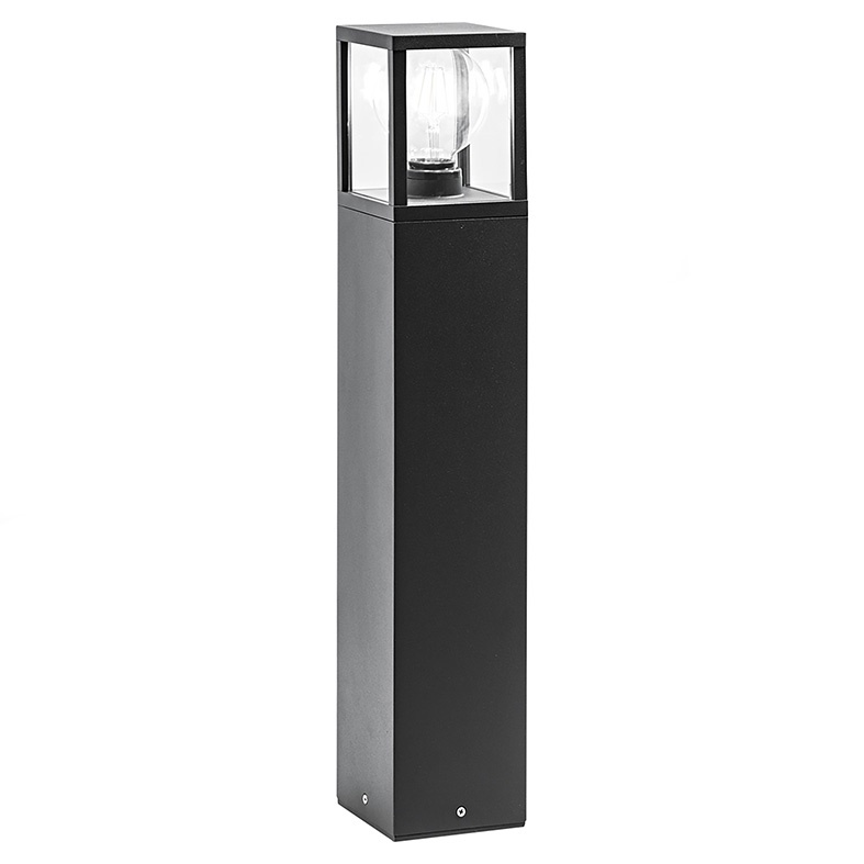 Bollard esterno IP54 alluminio pressofuso E27 LED max 15W bianco o antracite